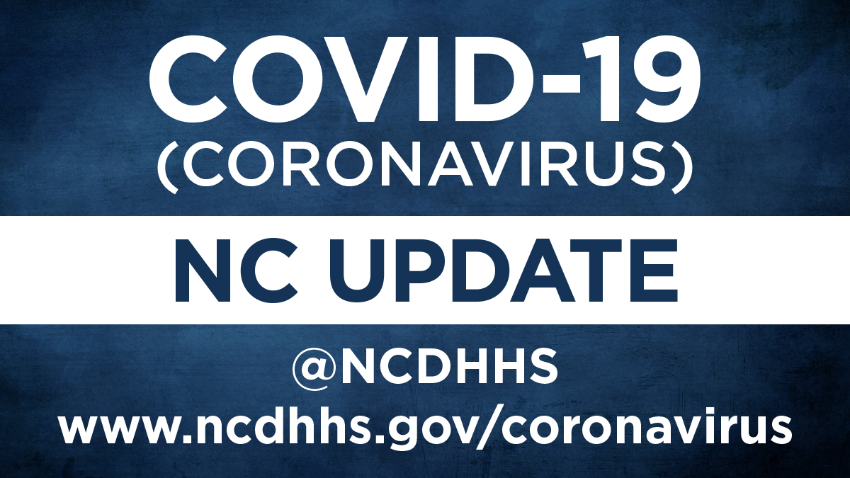 ncdhhs's tweet photo. .@NC_Governor and members of the Coronavirus Task Force will hold a briefing on #COVID19NC updates at 4 p.m. today. View the live stream in English and Spanish here: https://t.co/oK8VHu5z1D. https://t.co/zcYRXC2ENv