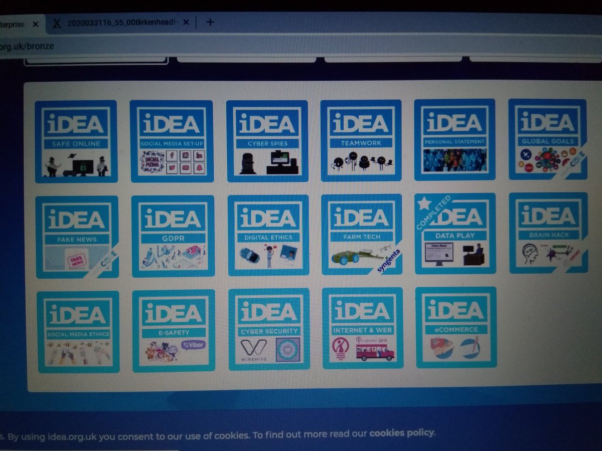 RealMrAustin's tweet photo. Well done to Lauren, Jazz, Hannah, Liv, Teesha, Eloise, Maddie and Grace of @BHSAcademy on getting the first badge on the @idea_award. It's a great way to keep those computing Skills going during time out of school. https://t.co/TeHBePodS1