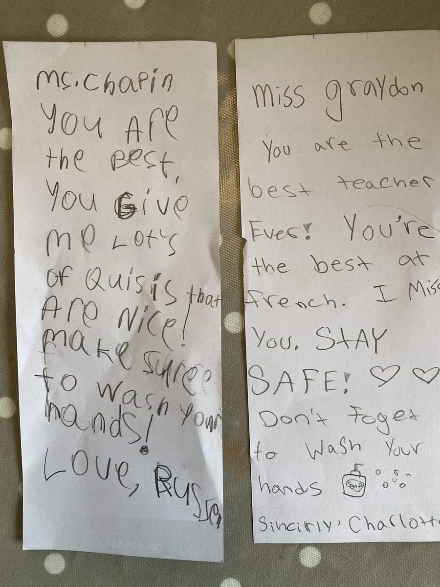 Terrific Tuesday messages from the Bince kids <a href="/CaledonEastPS/">Caledon East PS</a> <a href="/MsGraydonsclass/">Ms. Graydon</a> <a href="/peelschools/">Peel District School Board</a>