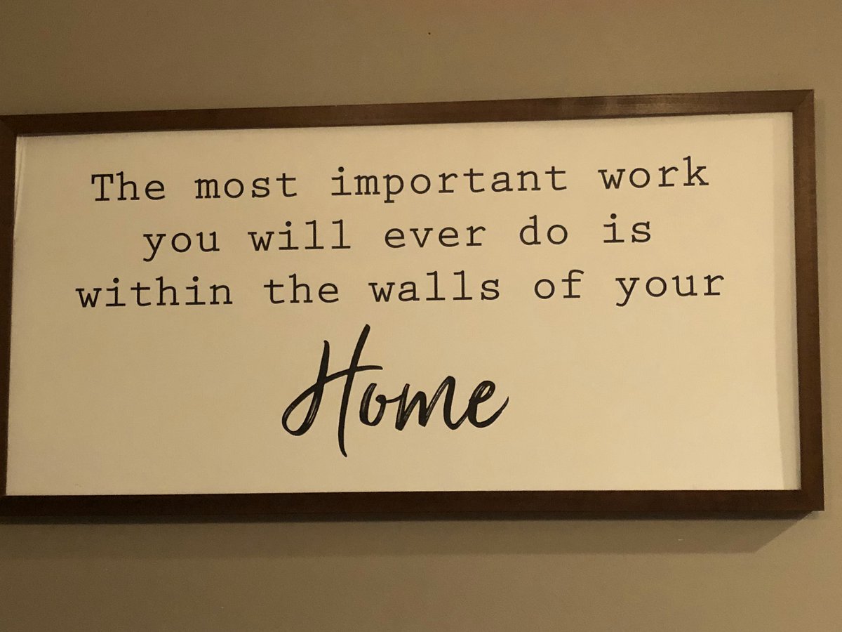 MVCCFitRec's tweet photo. FitRec Facilities Coordinator Ellen Papan has stayed busy with her family during the closure. She’s done a lot of puppy yoga, made homemade pizzas and realized one of the most appropriate sayings for the current climate was hanging on one of her walls. #FitRec #MissOurMembers https://t.co/e24eVYD4s4