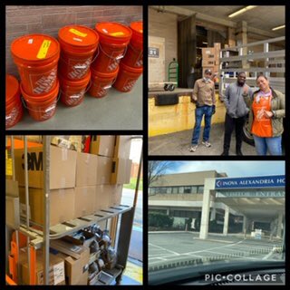 <a href="/AnnaTHD4617/">Anna</a> Thank You Anna, Ray and Sam for taking the time fo donate PPE to INOVA Fairfax!! Living our Values everyday and building strong relationships with the community! @ChicoEvansHD @MrRaysacks <a href="/BoykinTanya/">Tanya BoykinTHD</a> <a href="/RC_Bowman/">RC Bowman</a> <a href="/GLOCHy/">Gloria</a> <a href="/HambletonJimmy/">Jimmy Hambleton</a> <a href="/NancyASDS4617/">Nancy</a> <a href="/MarilynGrecia/">Grecia</a>