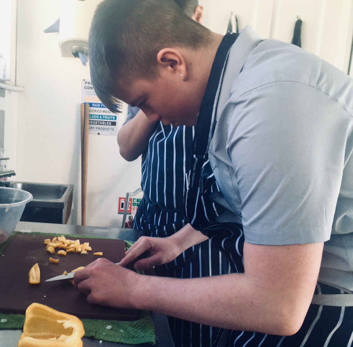 CBSKitchen's tweet photo. Looking forward to getting back and working with these guys! We only had the one class in early March and their talent was evident from the start! Keep cooking lads &amp; stay well! #TheLockdown @MonCBS #schoolclosures #Cooking #talent #BetterDays #TuesdayMotivation #wewillriseagain https://t.co/RBoCxVZGt2