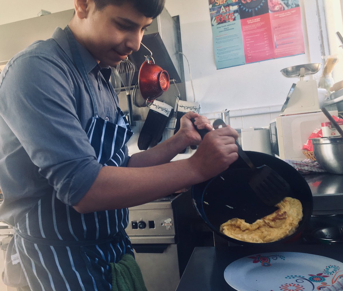 CBSKitchen's tweet photo. Looking forward to getting back and working with these guys! We only had the one class in early March and their talent was evident from the start! Keep cooking lads &amp; stay well! #TheLockdown @MonCBS #schoolclosures #Cooking #talent #BetterDays #TuesdayMotivation #wewillriseagain https://t.co/RBoCxVZGt2