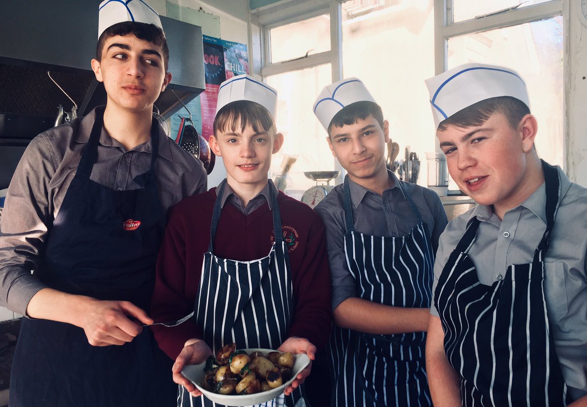 CBSKitchen's tweet photo. Looking forward to getting back and working with these guys! We only had the one class in early March and their talent was evident from the start! Keep cooking lads &amp; stay well! #TheLockdown @MonCBS #schoolclosures #Cooking #talent #BetterDays #TuesdayMotivation #wewillriseagain https://t.co/RBoCxVZGt2