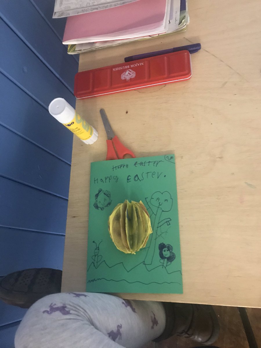 BelmontCP's tweet photo. What a busy day! We painted Easter bunnies, made an Easter card and planted peas. #springhasspung https://t.co/BCeVqpx5Uj