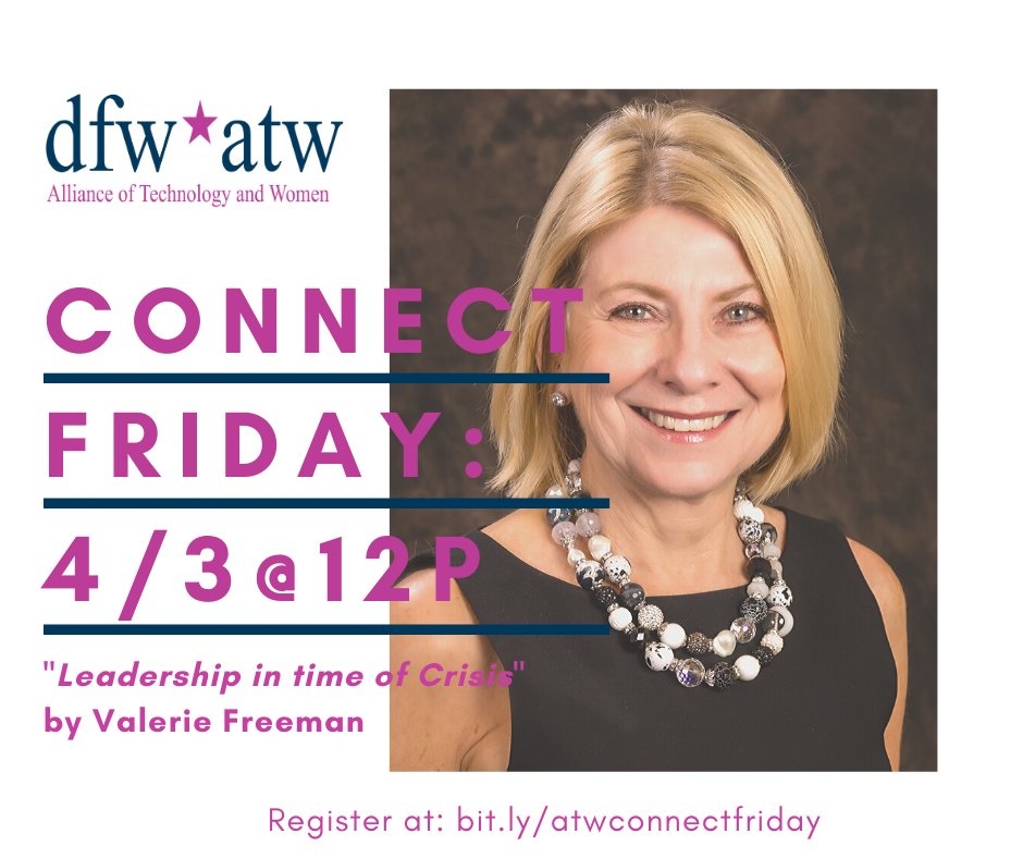 kristy_bonner's tweet photo. Join us this Friday to hear Valerie Freeman for #dfwatw #connectFriday! https://t.co/SNG8APHtB8