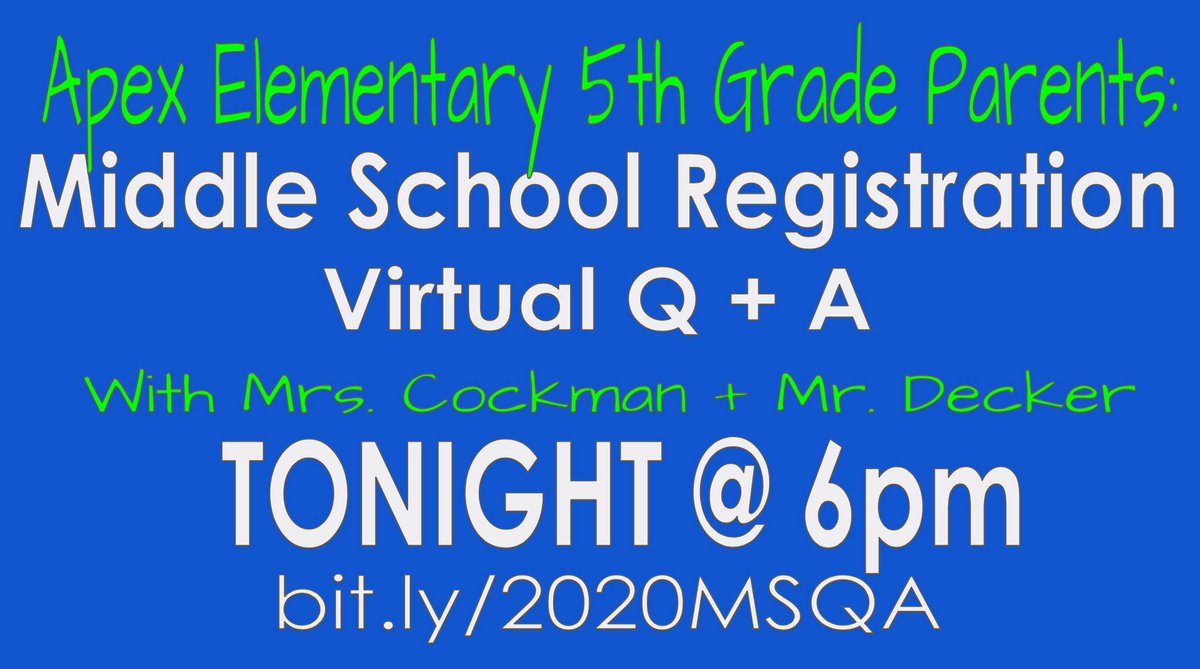 We’re here to help! <a href="/apexescougars/">Apex Elementary</a> <a href="/ApexESPTA/">Apex Elementary PTA</a>