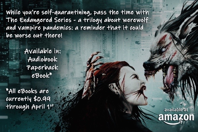 TheEndangeredBk's tweet photo. Last day of the 99cent sale! Get your discounted quarantine reads here: https://t.co/EKmMNWkO5R

#QuarantineReads #PandemicSale #BookSeries #Amazon
#theendangeredseries #booksale #readersinquarantine #amreading #BookRecommendations #99cents https://t.co/oPrsWxuimW