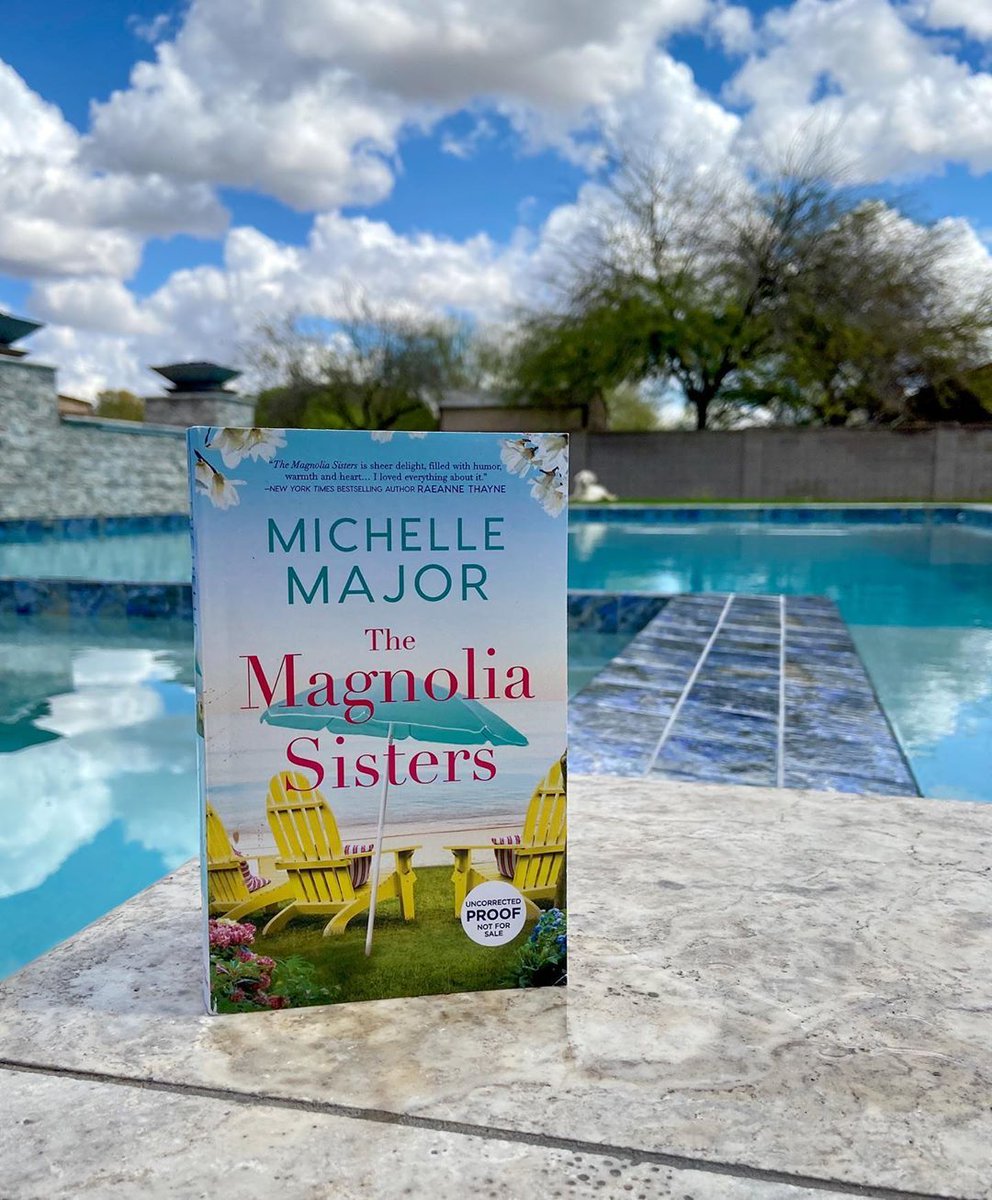 Happy launch day to MAGNOLIA SISTERS by <a href="/michelle_major1/">Michelle Major</a>! 
📷: suethebookie