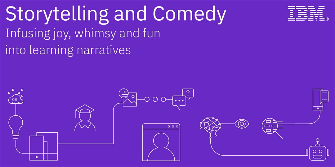 jmorenoOSU's tweet photo. IBM Skills Presents: Storytelling, Comedy, and Learning Narratives.  Teachers, parents, and professionals can learn how to use humor and story telling to improve on line learning experiences. 3/31 at 11:00am Eastern https://t.co/WRRMPx5Wpg https://t.co/hwIlmZCdTJ