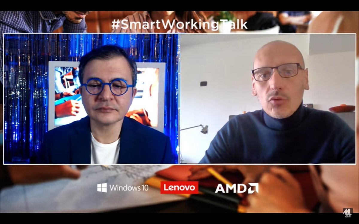 lucarallo's tweet photo. Esistono aderenze da parte delle aziende? «Lo #smartworking ha un problema sicuramente culturale, ma anche tecnologico, sul quale però si sta sicuramente investendo»
Federico Carozzi, Head of Product Marketing @lenovoitalia
#SmartWorkingTalk
https://t.co/QLxnk44Wx7
#adv https://t.co/37UU4XU4fS