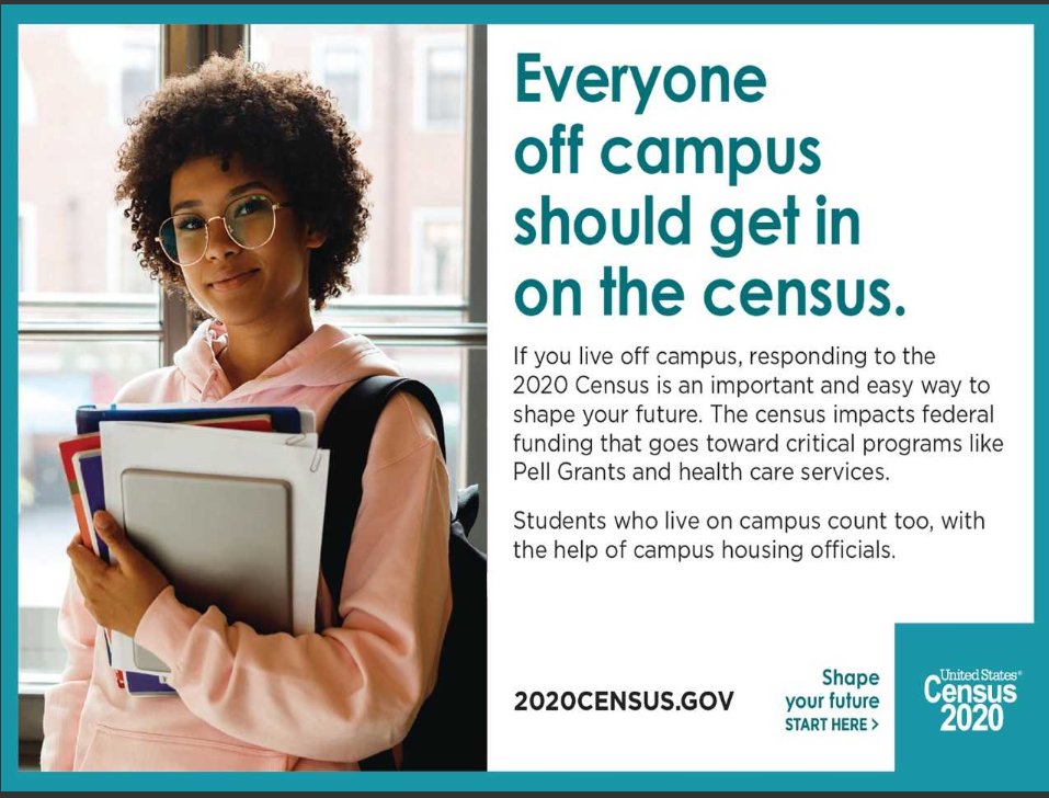 PVCommunityEng1's tweet photo. The only way #PrairieView #pvamu will get more funding for the community is if the govt. know your there #USCenusus #2020CENSUS #PVCounts https://t.co/mferca9ZuF