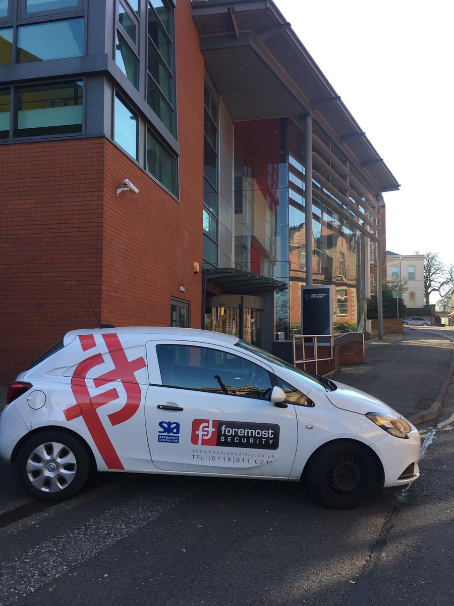 🚨 SPOTTED! Foremost Security at High Pavement Sixth Form <a href="/NottmCollege/">Nottingham College</a>🚨

In light of the school closures, we want to advise that we are continuing business as usual and are here to help and support you during this period of uncertainty.

Find out more >> bit.ly/3baZNTM
