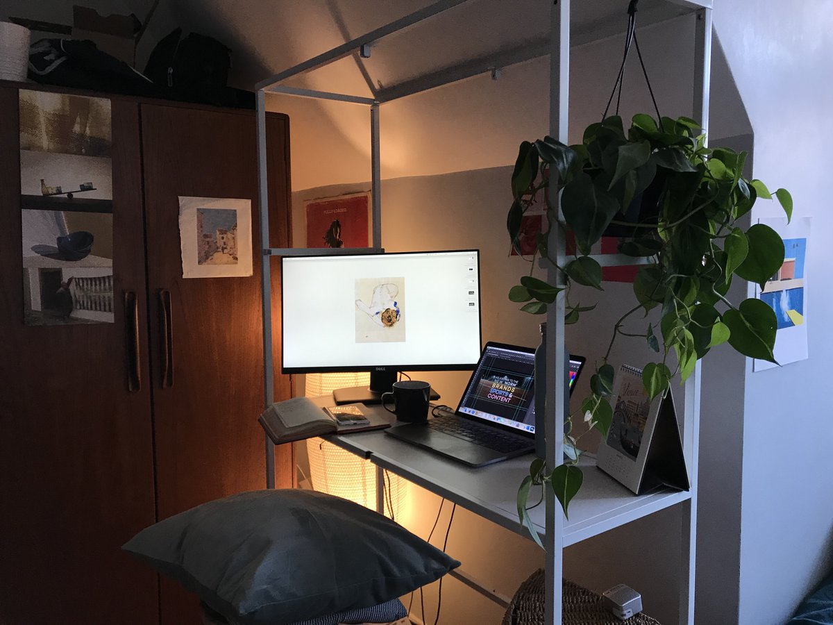 evokefilms's tweet photo. But what happens when you're working from home and you don't have a desk to take over for the next few weeks? You get creative like today's Evoker...

NAME: Giulia

ROLE AT EVOKE: Production Coordinator

WHERE ARE YOU WORKING: (cont. in comments) https://t.co/6lyKw4yXlO