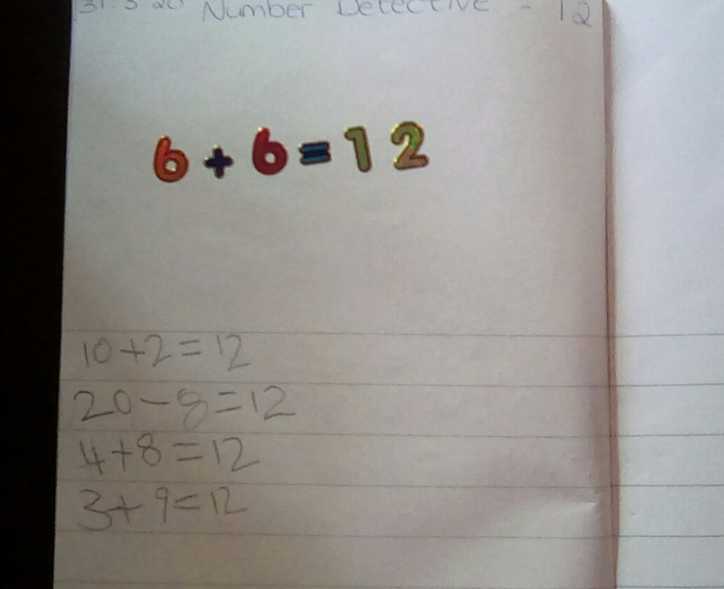 SarahRu89415753's tweet photo. @MrsScottkwps Emily used her Brother's toy trains to be a number detective today 😀 https://t.co/j77rpULC0i