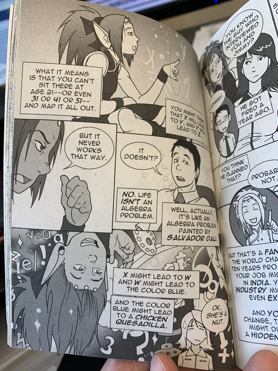 DrPatrickSpray's tweet photo. Interesting reminders from a pretty cool business book/graphic Novel. #johnnybunko https://t.co/7HJ7UWiWpn