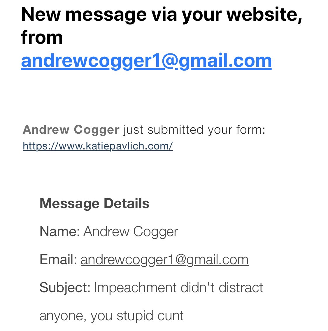 KatiePavlich's tweet photo. Andrew seems nice https://t.co/IuFFhlOVcY
