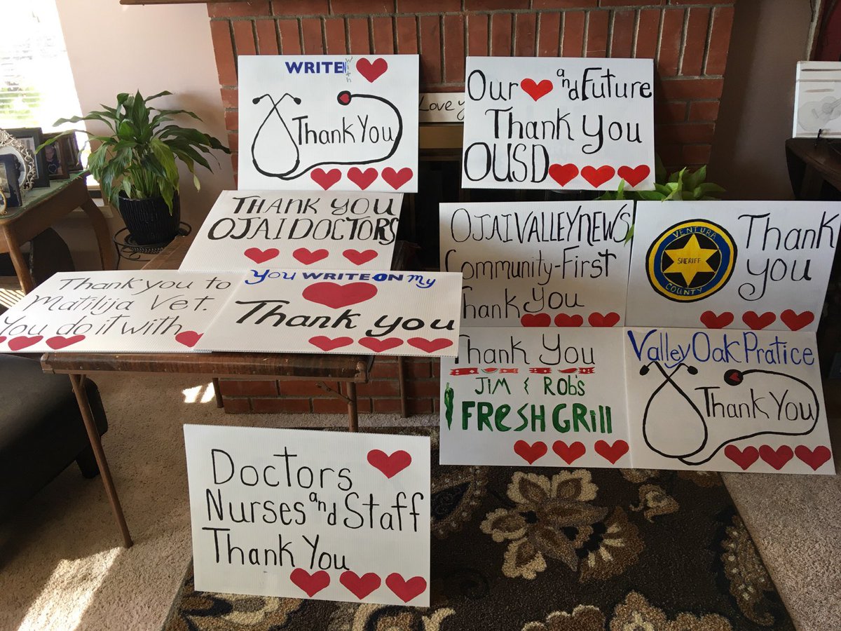 quirklawyers's tweet photo. Upcycling my campaign signs w the help of a few good friends
β€οΈβ€οΈβ€οΈ
#campaignsigns #CoronaVirus #Covid19 #upcycle #recycle https://t.co/Ow0zr8nOCm