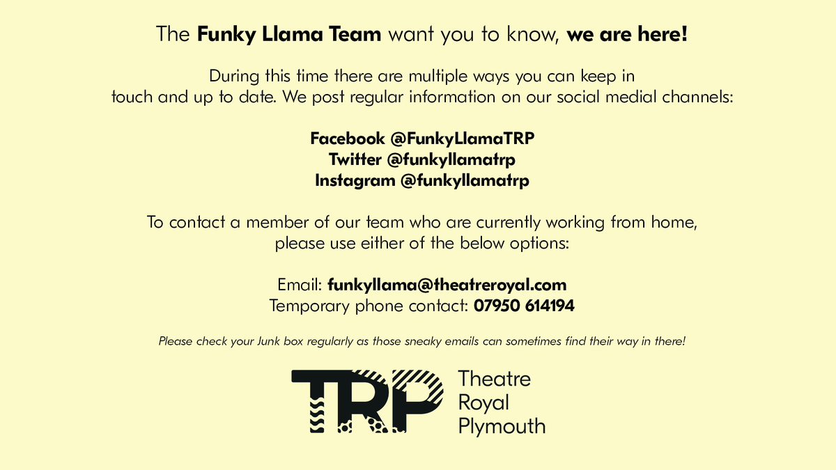 A message to our Funky Llama Members! 💖

❤️facebook.com/FunkyLlamaTRP
❤️twitter <a href="/FunkyLlamaTRP/">Funky Llama</a> 
❤️instagram.com/funkyllamatrp