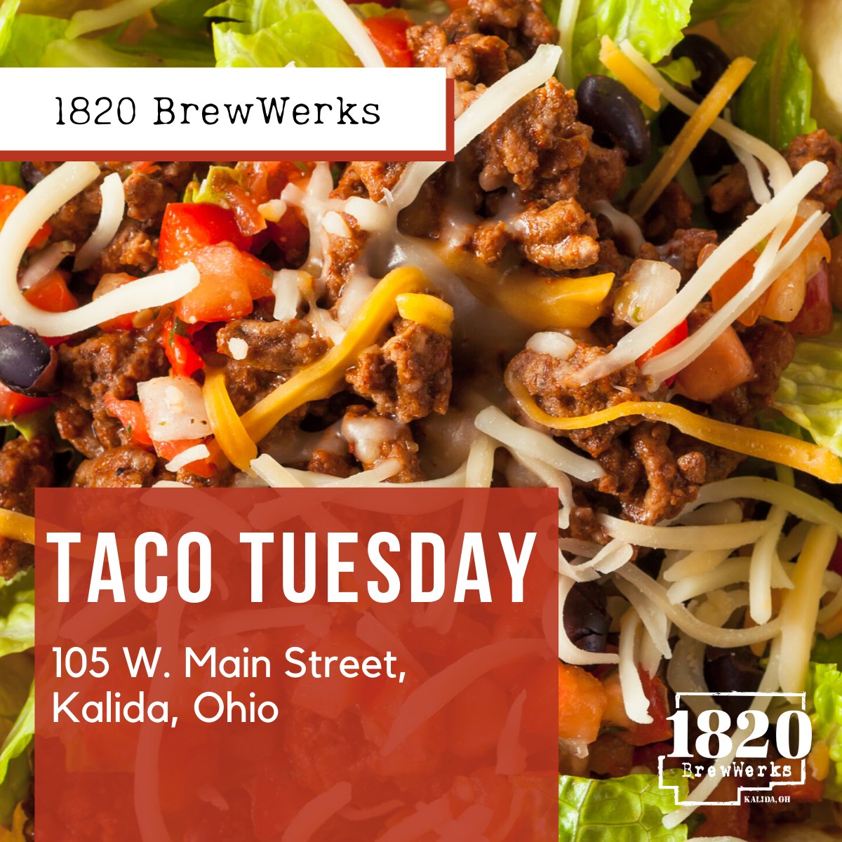 1820BrewWerks's tweet image. It’s a salad so it’s totally okay #resolutiongoals 
CALL AHEAD FOR CARRYOUT OR DELIVERY &amp;gt;&amp;gt; 418-532-2828

#tacotuesday #itsasalad #1820brewwerks