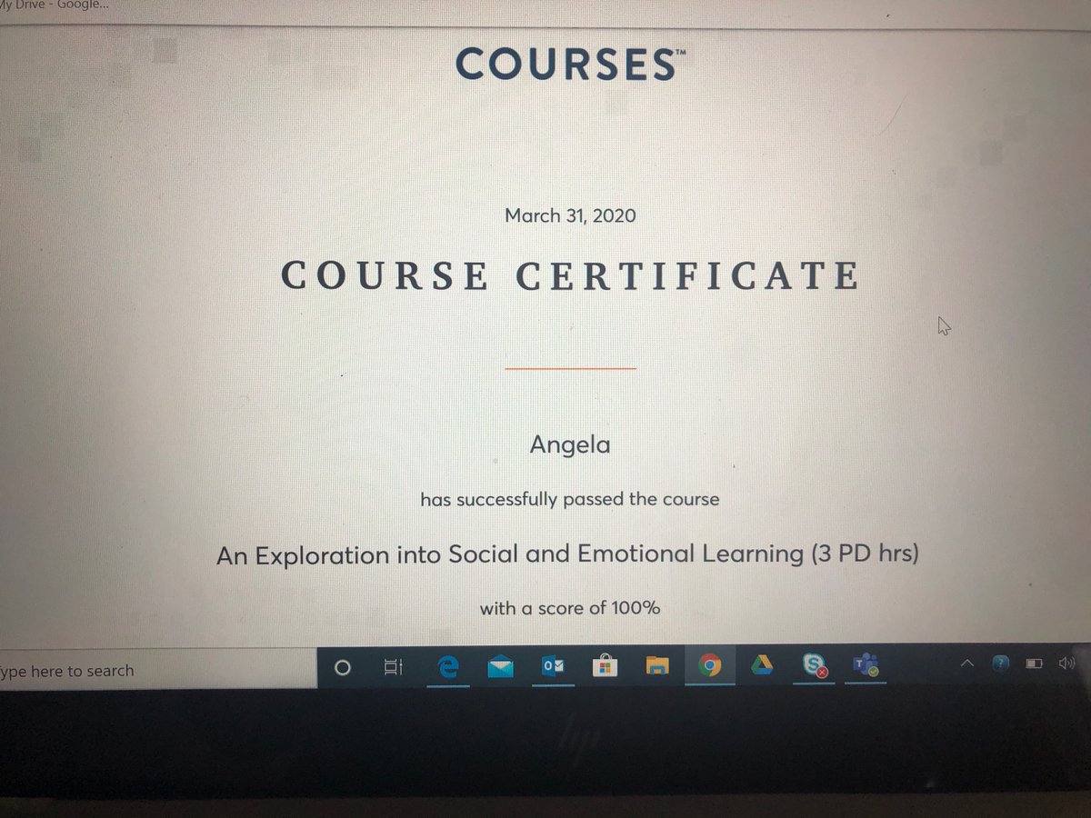 MrsGinthwain's tweet photo. Just completed a free mini-course on SEL! https://t.co/yCOAPTLERM