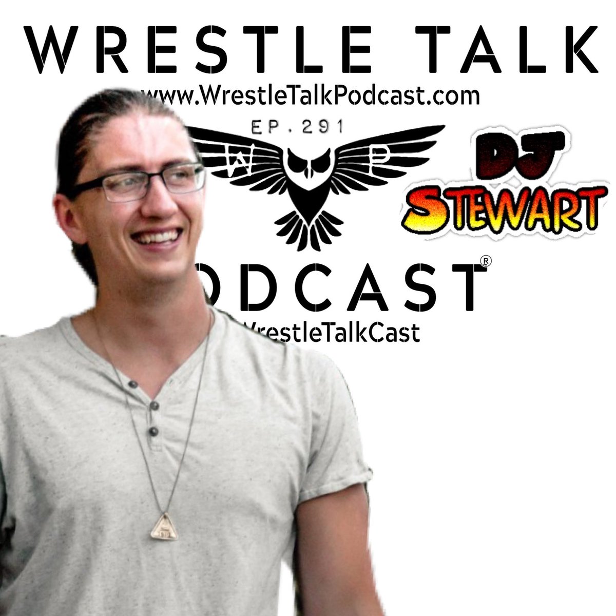 WrestleTalkCast's tweet photo. @DJStewart816 co-owner of @JourneyProKC joins us for ep291 of the #WrestleTalkCast! Drop ur ?’s below. https://t.co/jpwiwzrul7