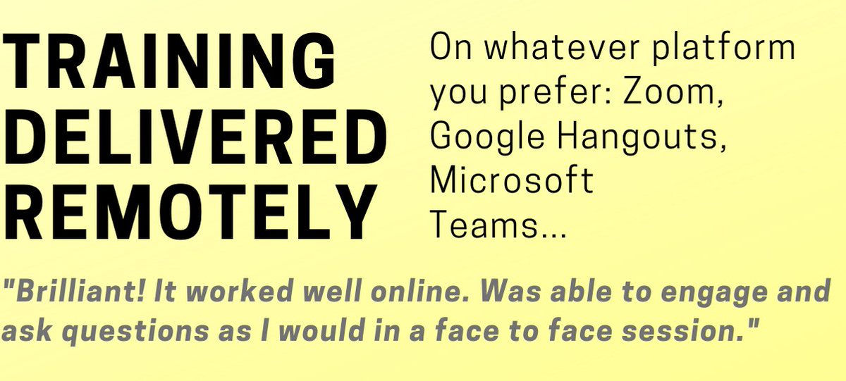 On a topic of your choice. Just let us know how we can help you make the most of #WFH. #businesswriting #marketingtraining #videotraining #mediatraining #contentwriting #medialaw #training #elearning #remotetraining