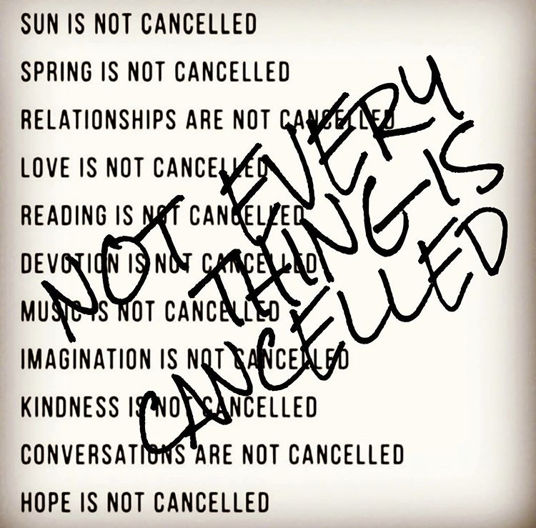 JalidedFun's tweet photo. ...is not cancelled.
#Hope #Imagination #Music #Love https://t.co/57IFn0dThz