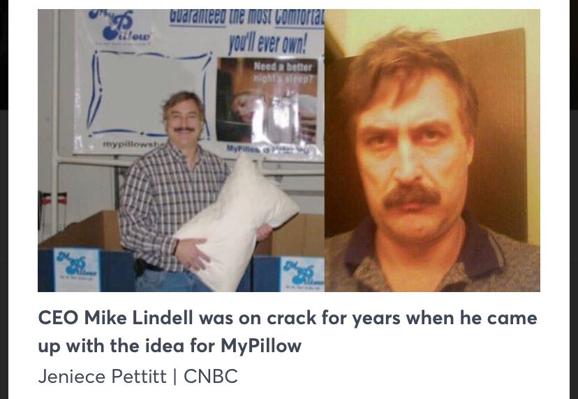 Wu_Tang_Finance's tweet photo. As always, Fuck your politics, the world needs a My Pillow guy Netflix documentary/short series now. https://t.co/jpm4j10toO