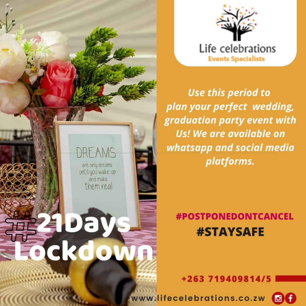 LifeCelebratio4's tweet photo. Delay is not denial. Here at Life Celebrations we are here to help you plan for your big event from the comfort of your home. Get in touch with us today https://t.co/4YncXsX6e8