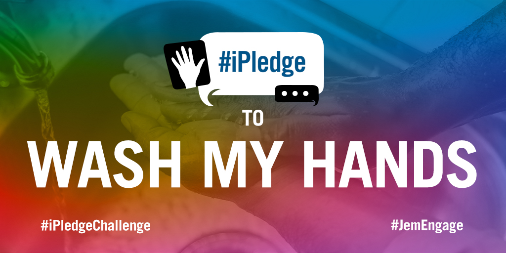 Take_ThePledge's tweet photo. Slowing the spread of the novel #coronavirus is in our hands. Take the pledge to #washyourhands with soap and water for 20 seconds frequently to stop the spread of germs. Together we can help #stopthespread. ๐Take the #iPledgeChallenge today! https://t.co/1MBPcMMKJV
