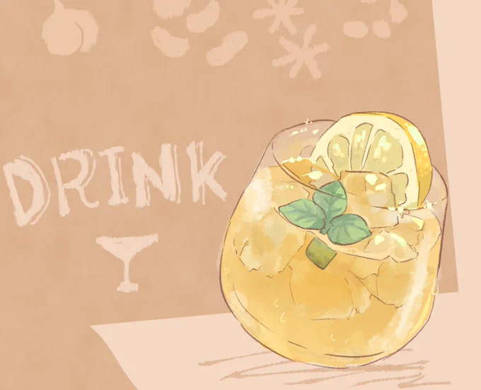 はじめてカラーで食べ物のイラスト描いてみました!いつか、おしゃれなカフェのフードメニューとかかいてみたいなぁと妄想する今日この頃。 