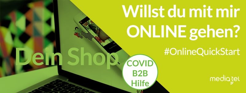 mediatel_GmbH's tweet photo. 🔈Noch keinen Online-Verkaufskanal? Dein ▶️ Online-Quick-Start Rezept, um JETZT online zu gehen, wenn offline nix mehr geht: https://t.co/m5KKOLx2n8

#OnlineQuickStart #regionalkaufen #ZeitNutzen #flattenthecurve #wirstehenzusammen #covid19 #mediatel #Wien #Tirol https://t.co/ucKv2H4wuX