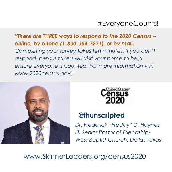 williamsskinner's tweet photo. @fhunscripted Everyone Counts! Tomorrow, APRIL 1, is National Census Day! Completing the 2020 Census takes TEN minutes! Fill out your census form today @ https://t.co/kgzlhKQDbC! #2020Census #FaithfulCensus #BeCounted2BuildPower #EveryOneCounts https://t.co/2q2JPp6UHZ