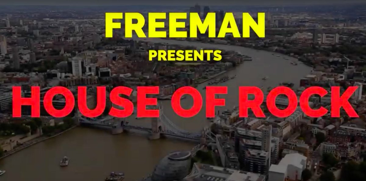 Check out the first episode of #houseofrock now:
youtube.com/watch?v=0CRkg_…