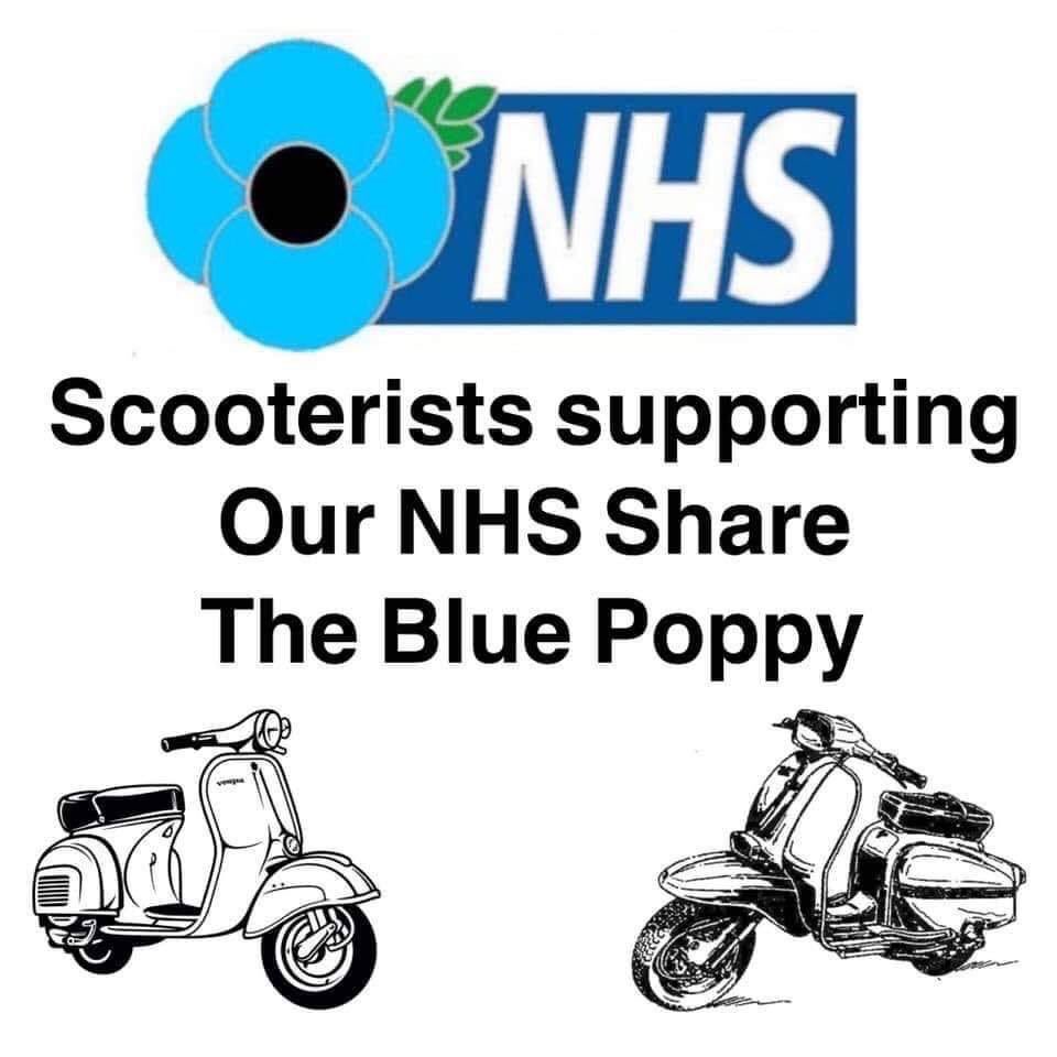 CoastersSC's tweet photo. We are supporting our #NHS 👏👏👏👏

#TheBluePoppy #SupportTheNHS #mods https://t.co/18nF3BhsJ3