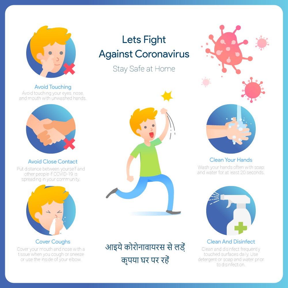 DrJCSuri's tweet photo. Let's fight against this pandemic by following some simple steps. Stay at home and keep everyone safe.

#COVID19 #Coronavirus #drjcsuri #safetyMeasures https://t.co/H4j4CeScPK