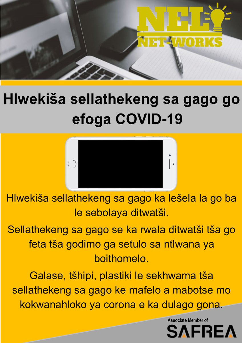 Nel_Networks's tweet photo. Sellathekeng sa gago se ka rwala kokwanahloko ya corona, ka fao se hlwekiše kgafetša kgafetša go efoga #COVID19SouthAfrica 
#TheLockdown #Day5OfLockdown #SouthAfricaLockdown https://t.co/Mb76KgBCJs