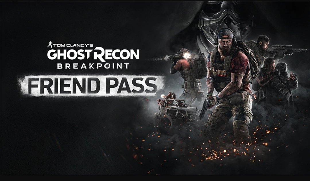 Xbox_Force's tweet photo. ¡Hey xForcers!

@Ubisoft anuncia que el #FriendPass está disponible en #GhostRecon. 
Si compraste alguna edición del juego, #FriendPass te permite invitar hasta tres amigos a la vez que no son dueños del juego para unirse a tu sesión y jugar cooperativo de forma gratuita. https://t.co/rpWFo5OkX6