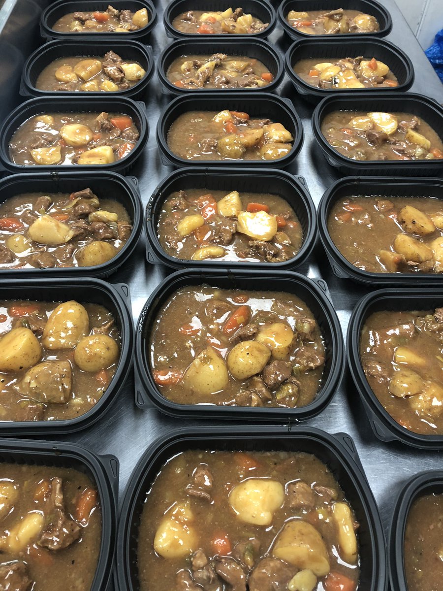 benmadigansbar's tweet photo. So we may be closed to the public but we’re busy in the kitchen preparing 90 meals per day for our vulnerable neighbours on Cavehill and further afield in North Belfast.
Wednesday and Thursdays meals - Irish Stew and Pork Goulash with potatoes!
#YourNewLocal
#weAreNorthBelfast https://t.co/iNrRVQC96X