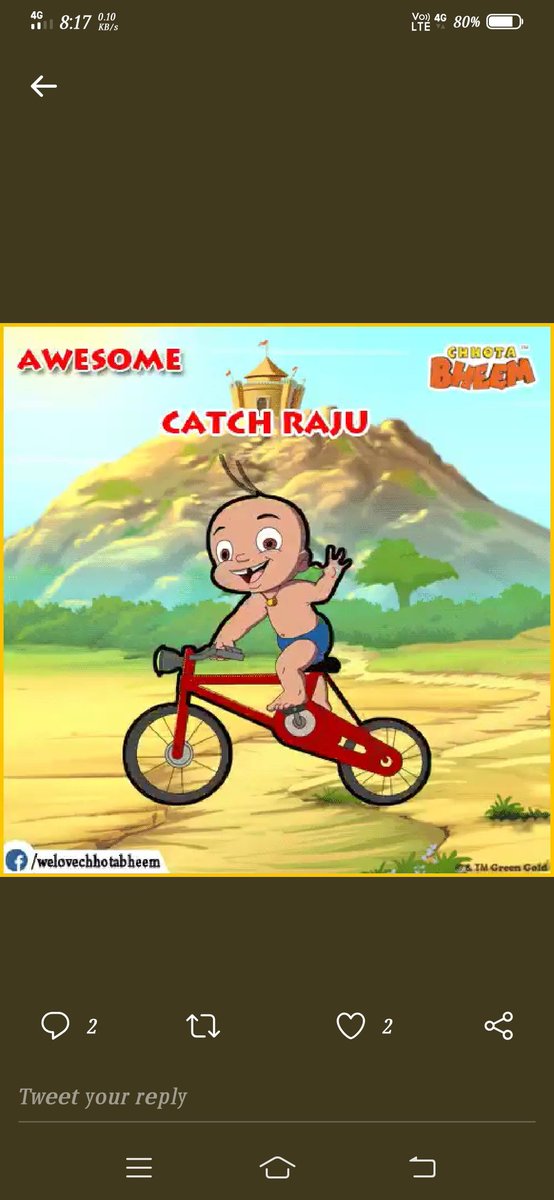 chhota bheem cycle race