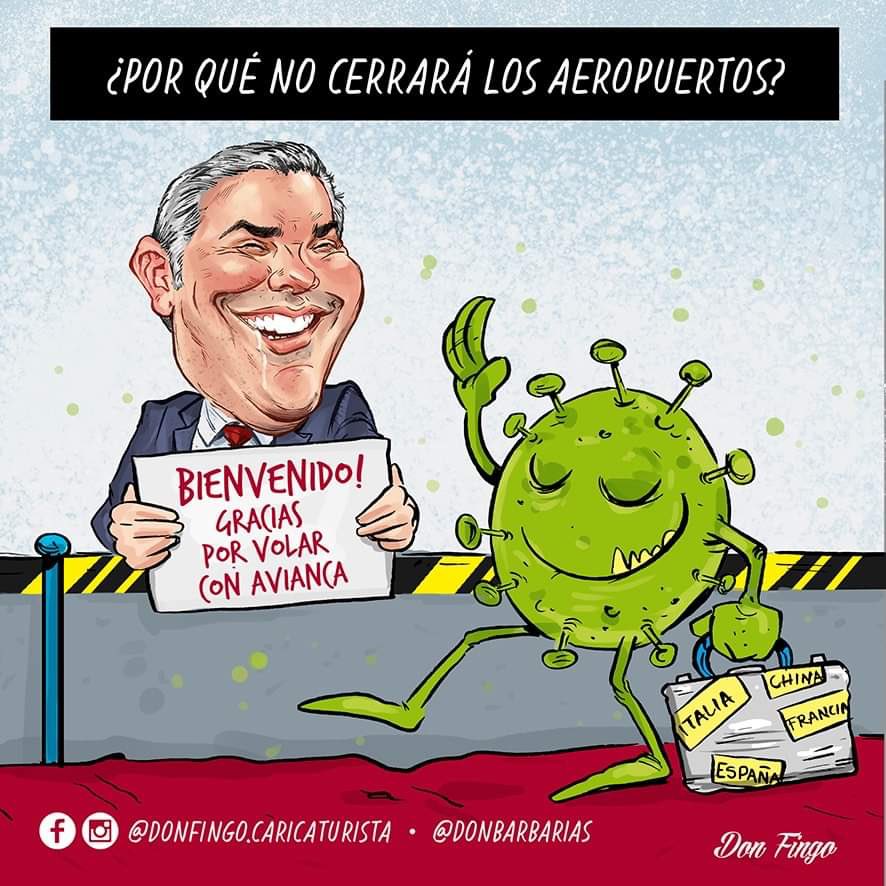 crar99's tweet photo. #CuarentenaHastaJunioEs culpa del  IVÁN DUQUE que dejó entrar más de mil vuelos del exterior sin ningún control, el daño ya está hecho                                                             #EmergenciaSanitaria #COVID #COVID19 #QuedateEnCasaYa #AFP #FelizMartes https://t.co/Dc7vtFiu37