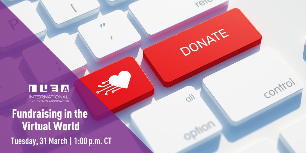 ILEAHub's tweet photo. Webinar today for #eventprofs and #fundraisingprofessionals! #ileastrong
https://t.co/6A5sXJptjs https://t.co/NyXC5mVQY0