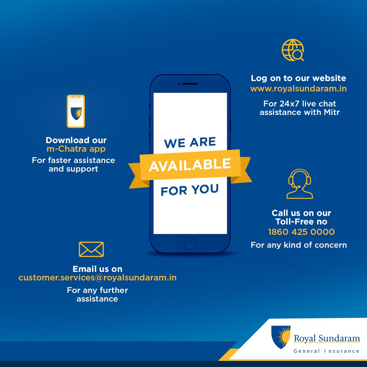 Royal Sundaram On Twitter We Are Here For You To Provide