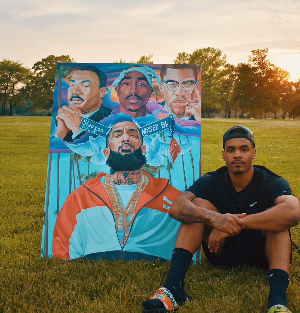 MikeHamArts's tweet photo. Hussle Day 👑🕊🙏🏾🏁 #LLNH #TMC https://t.co/6x2lJrOYHx