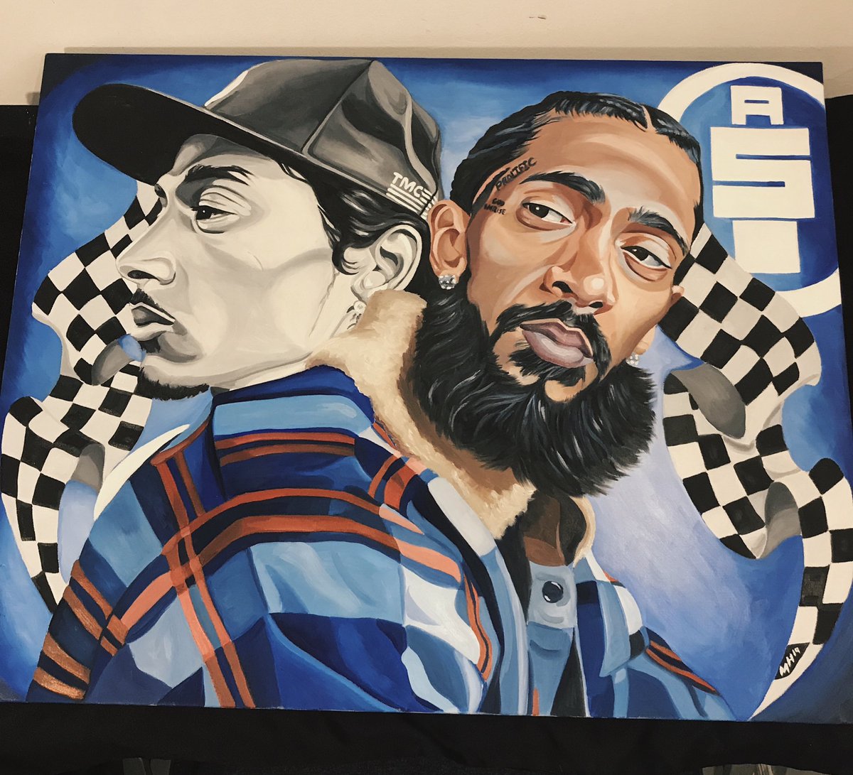 MikeHamArts's tweet photo. Hussle Day 👑🕊🙏🏾🏁 #LLNH #TMC https://t.co/6x2lJrOYHx