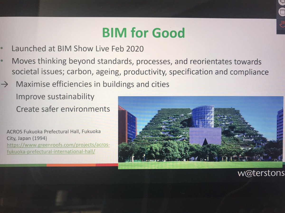 djhreed67's tweet photo. #BIMforGood that was launched @BIMShowLive being recommended by Tom @WaterstonsLtd #AllianceForum cc @spacegroupRob https://t.co/VAYxytfV11
