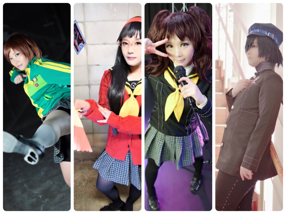 cosplay★里中千枝、天城雪子、久慈川りせ、白鐘直斗

1人あわせのぺよん女子ー！

#345ペルソナエア併せ0331
#さちコス