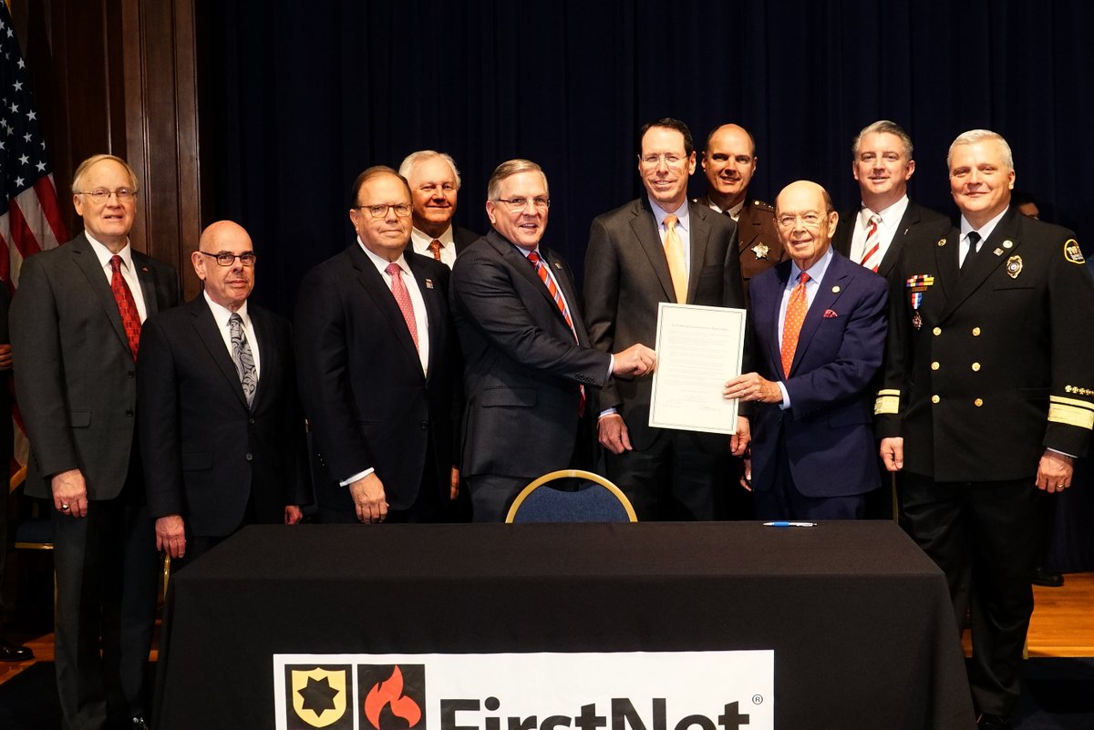 FirstNetChair's tweet photo. This week marks a major milestone! 3 years ago, we announced our partnership with AT&amp;T to deploy @FirstNet. We continue to work together to bring #firstresponders a network built to meet their needs. Thank you to #publicsafety for making it a reality! https://t.co/BRnPUtaRkl https://t.co/dqLKso7Frh