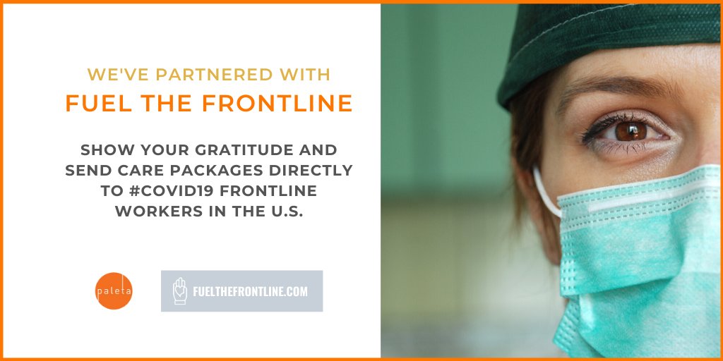 We've teamed up with #FuelTheFrontline so you can send care packages directly to #COVID19 frontline workers. With a donation of just $50, you can send healthy, ready-to-eat meals delivered straight to a worker's doorstep in #LA. 

Join the movement ➡️ fuelthefrontline.com